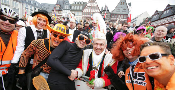 TNS beim Frankfurter Karneval 2015 | Foto Frank Räcker