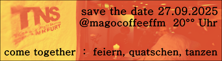 TNS come together 2025 | save the date 27.09.2025 @magocoffeeffm 20°°