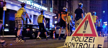 Tuesday Night Skating Frankfurt 2013 - Foto Kai Menze